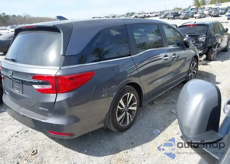2024 Honda Odyssey Touring from USA, damaged, VIN 5FNRL6H82RB031695